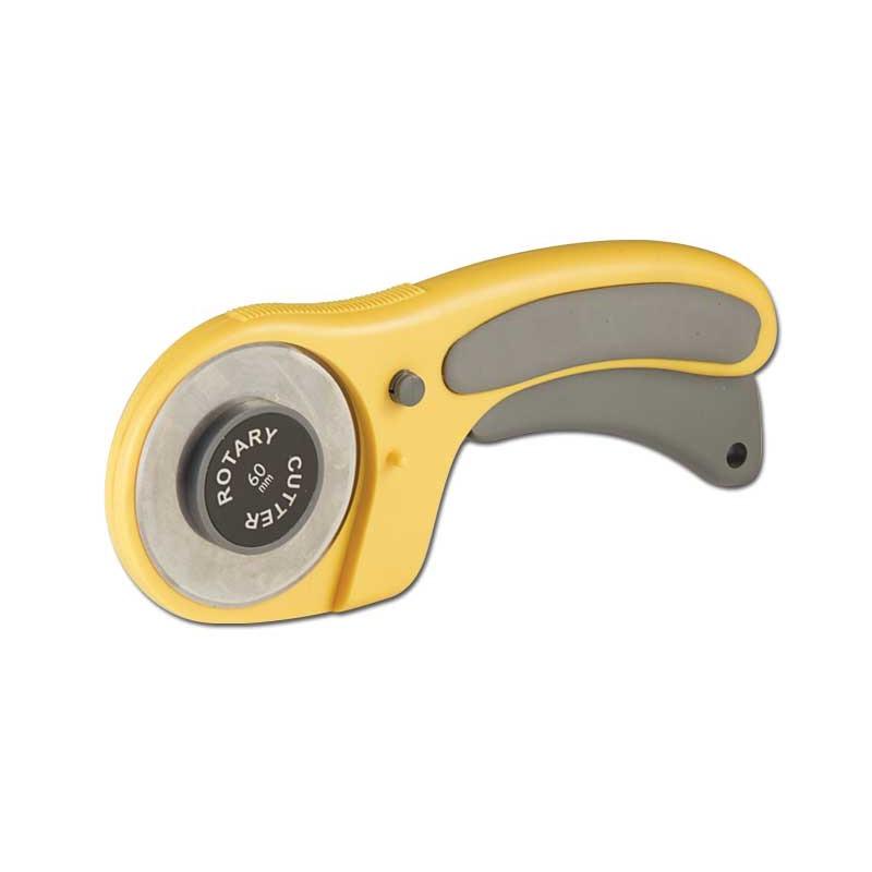 Cutter rotatif à prise facile 60 mm