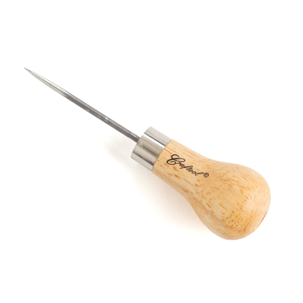 Leather Scratch Awl - Detachable Flat/Diamond Awl Leathercraft