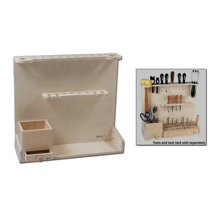 Deluxe Wood Hand Tool Rack — Tandy Leather Europe