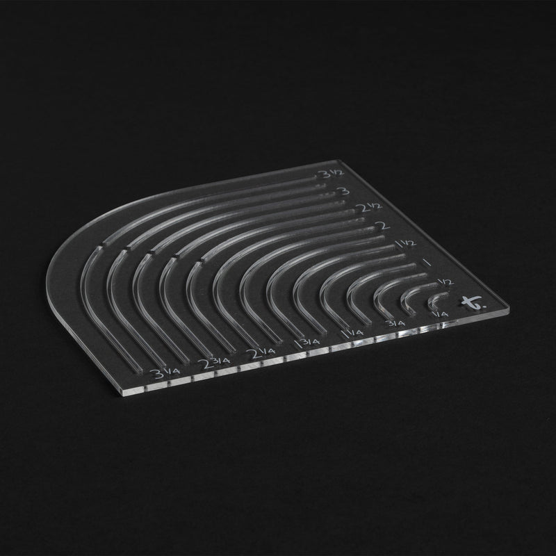 Radius Acrylic Template