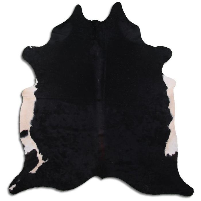 Alfombra Luxe Hair-On Cowhide Negro- venta final