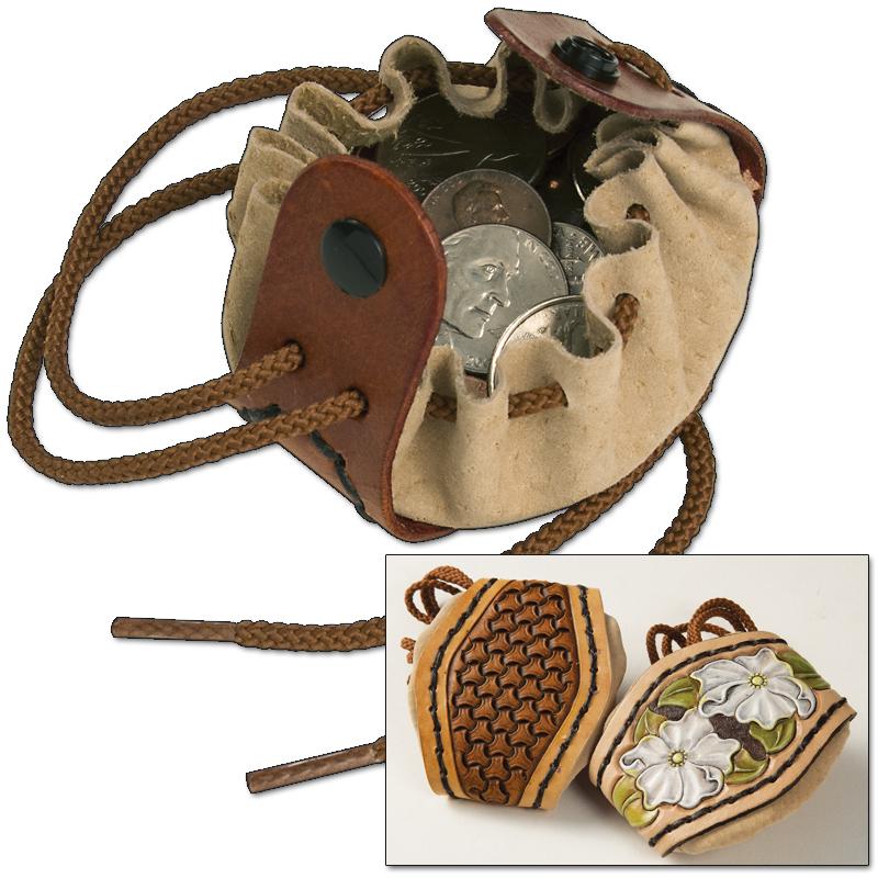 Trousse de porte-monnaie à cordon