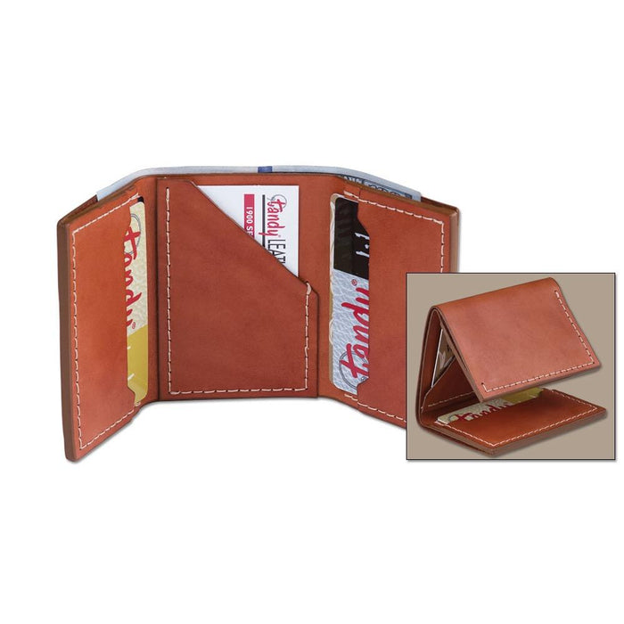 Kit de billetera clásica de tres pliegues