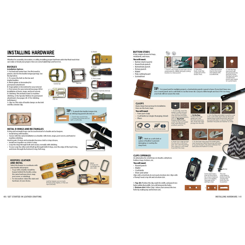 Get Started in Leather Crafting