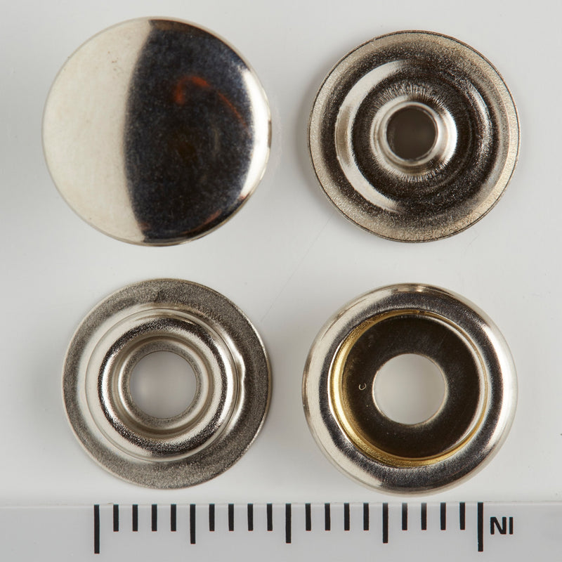 Boutons-pression de ligne - paquet de 100