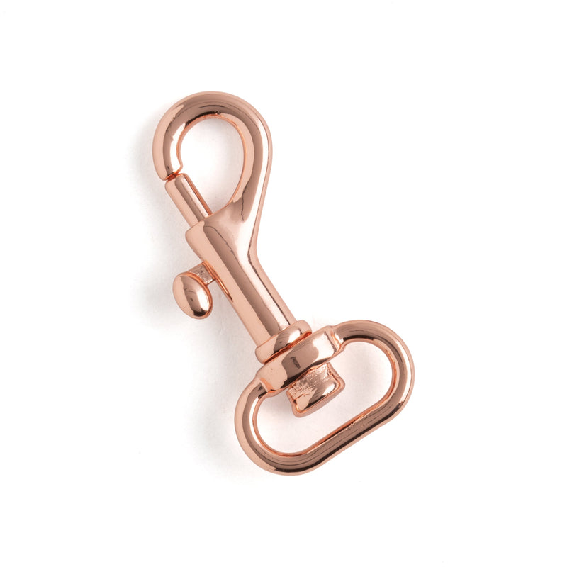 Copper Plate Swivel Snap