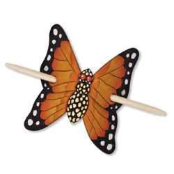 Ensemble de barrettes papillon