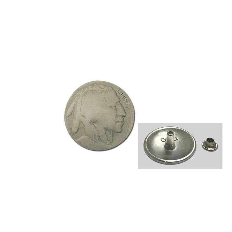 Indian Head Nickel Concho 7/8"
