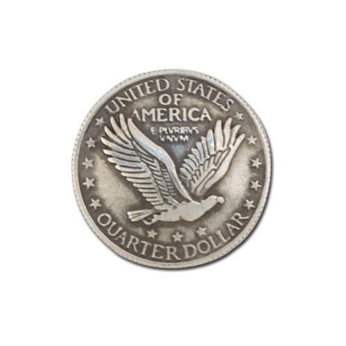 Eagle Quarter Concho Screwback 1" (25mm)