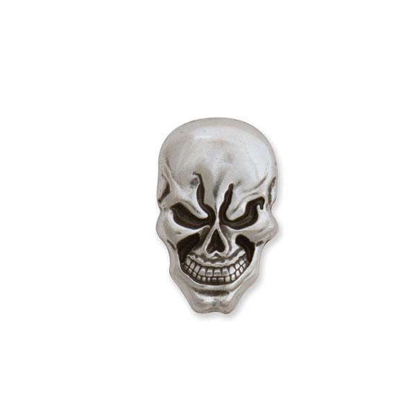 Skull Concho Screwback 11/16" X 1-1/8" (17.4 X 28.5 mm)