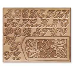 1" (25 mm) Alphabet Craftaid®