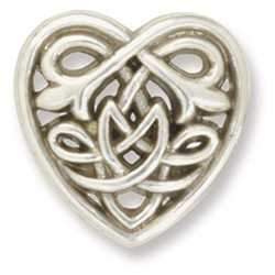 Celtic Heart Concho 1-1/4" (32 mm)