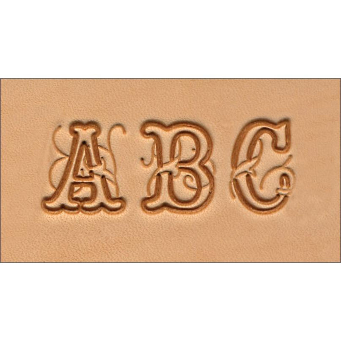 Craftool® 3/4" (19 mm) Script Alphabet Set