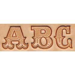 Craftool® 3/4" (19 mm) Leather Art Alphabet Set