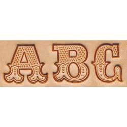 Leather Stamp Letters 