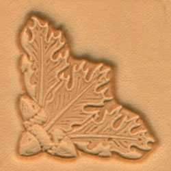 Oak Leaf Corner Craftool® 3-D Stamp