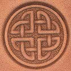 Round Celtic Craftool® 3-D Stamp