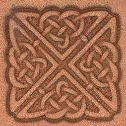 Square Celtic Craftool® 3-D Stamp