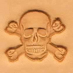 Skull & Crossbones Craftool® 3-D Stamp