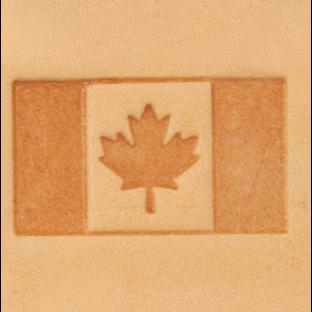 VENTE FINALE - Tampon 3D Craftool® Drapeau canadien