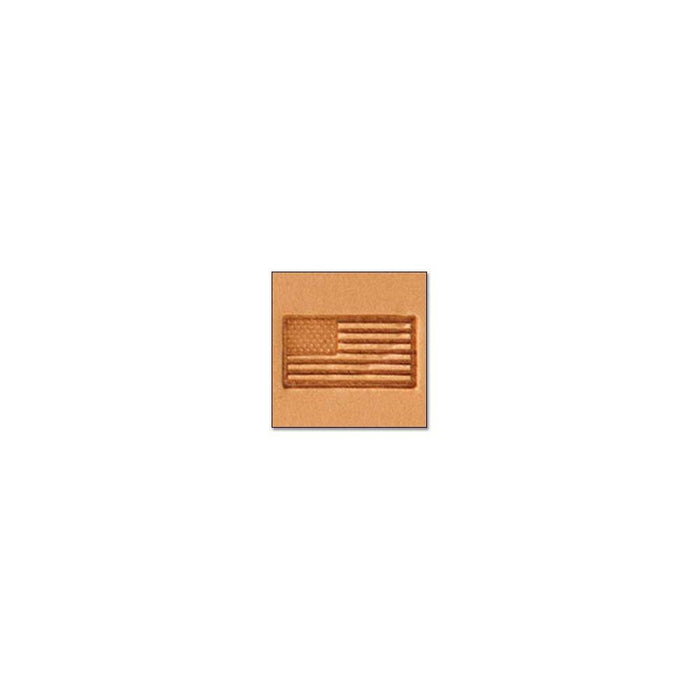 Craftool® Mini Sello 2-D Bandera de EE. UU.