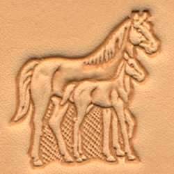 Mare & Colt Craftool® 3-D Stamp