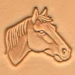 Horse Head Craftool® 3-D Stamp (Right)
