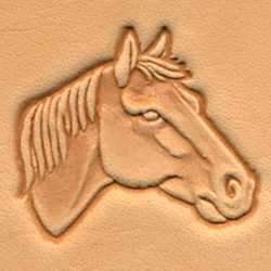 Tête de cheval Tampon Craftool® 3-D (droite)