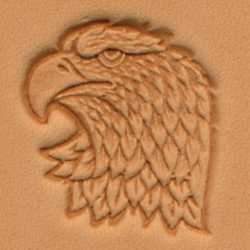 Eagle Head Craftool® 3-D Stamp (Left)