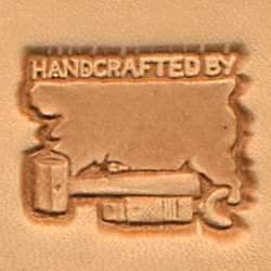 Handcrafted By Craftool® 3-D Stamp