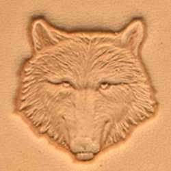 Wolf Head Craftool® 3-D Stamp