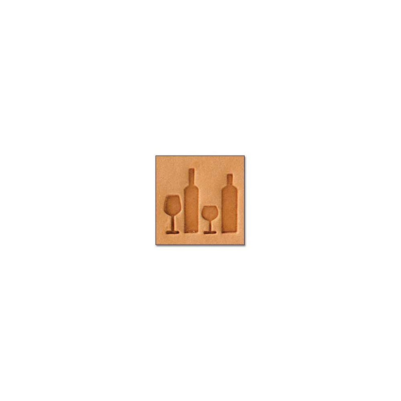 FINAL SALE -Craftool® Mini 2-D Stamp Wine 2