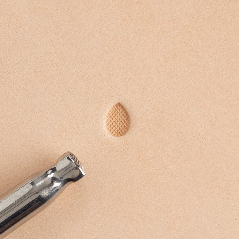 Teardrop Checkered Backgrounder Stamp - #3 - FINAL SALE