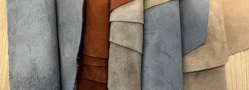 Designer Suede Double Butt Assorted Neutral - SPECIAL BUY