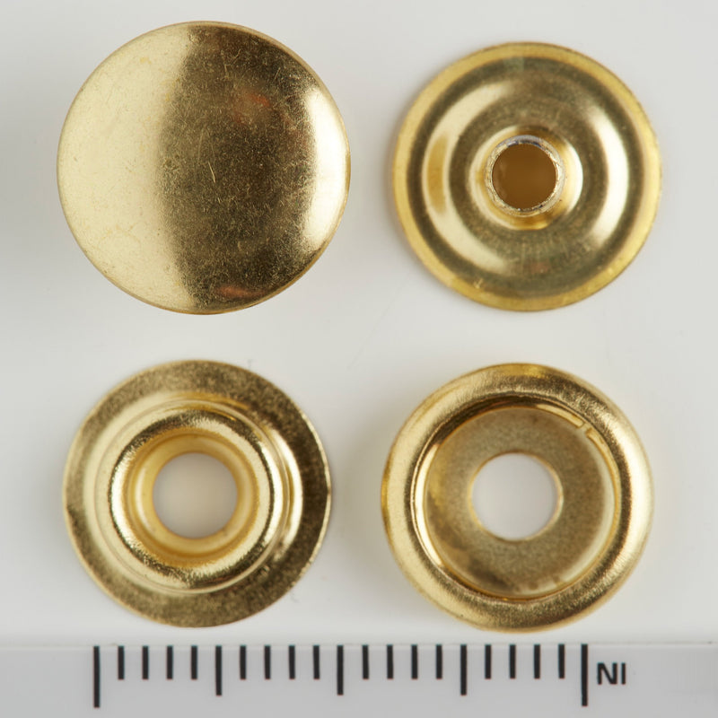 Boutons-pression de ligne - paquet de 100