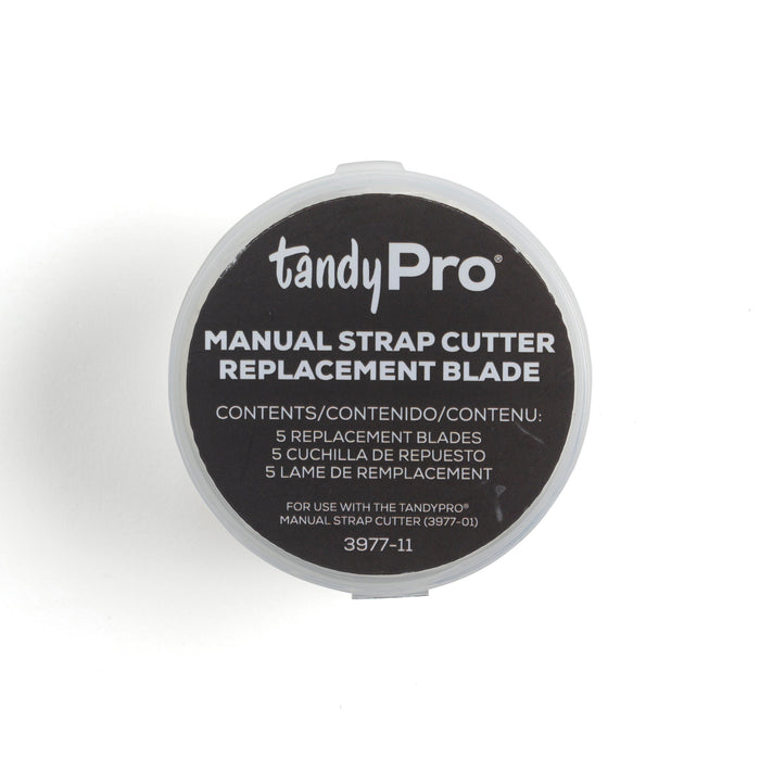 TandyPro® Manual Strap Cutter Replacement Blades - 5 Pack