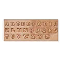 1/2" Alphabet Craftaid®