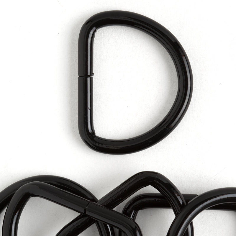 Solid Dee Rings 6 Pack