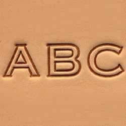 Craftool® 1/2" (13 mm) Block Alphabet Set