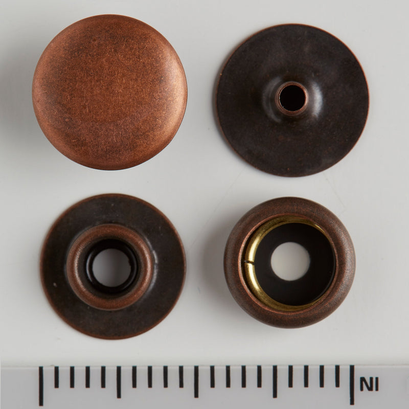 Boutons-pression de ligne - paquet de 100