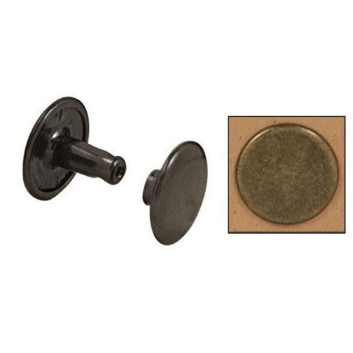 Wide Double Cap Rivets 100 Pack