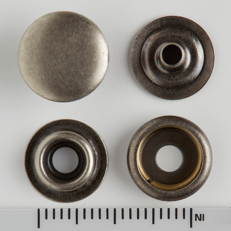 Boutons-pression de ligne - paquet de 100