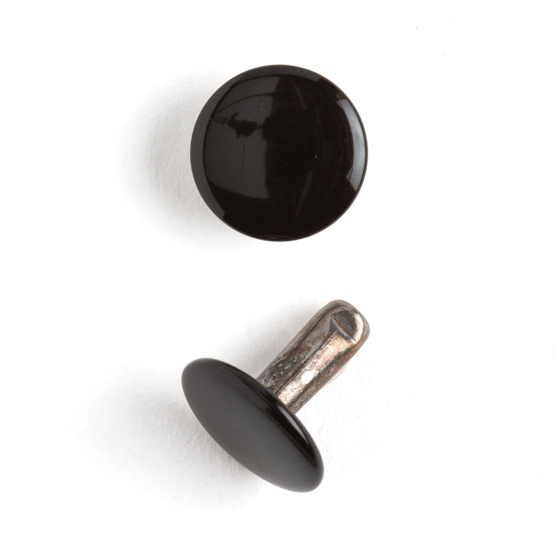 Wide Double Cap Rivets 100 Pack