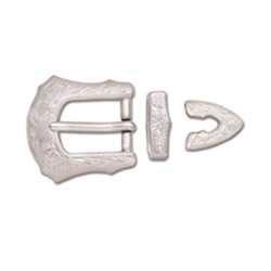 Engraved Buckle Set 3/4" (19 mm)
