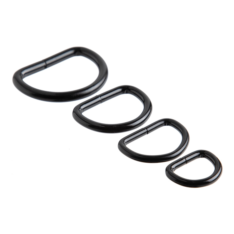 Solid Dee Rings 6 Pack