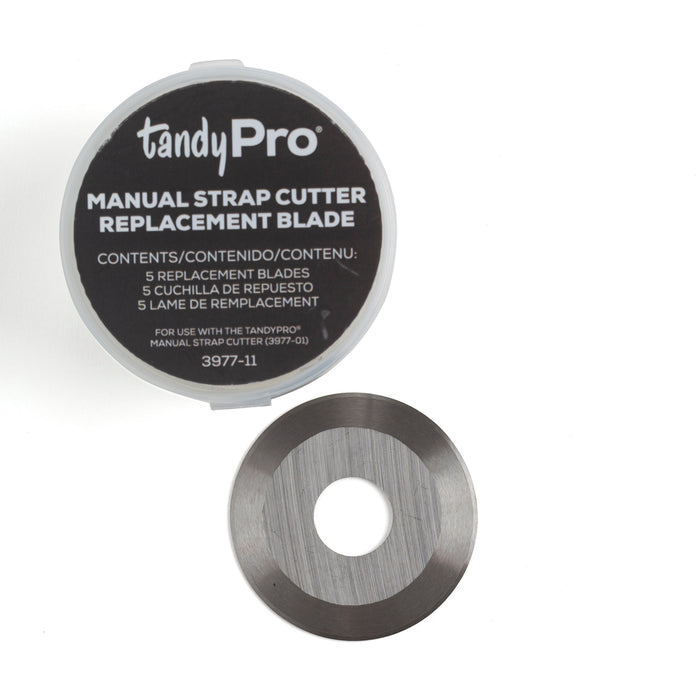 Cuchillas de repuesto para cortador de correa manual TandyPro® - Paquete de 5