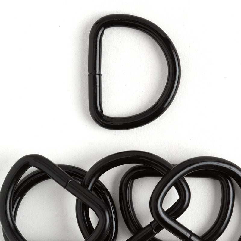Solid Dee Rings 6 Pack