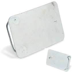 Rectangle Boucle Blanc 2" (51 mm)