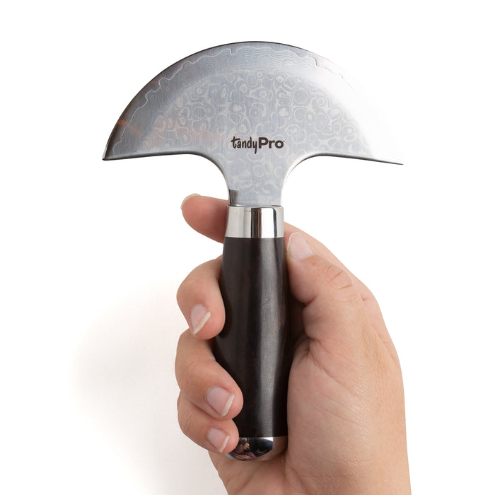 TandyPro® Tools Damascus Round Knife