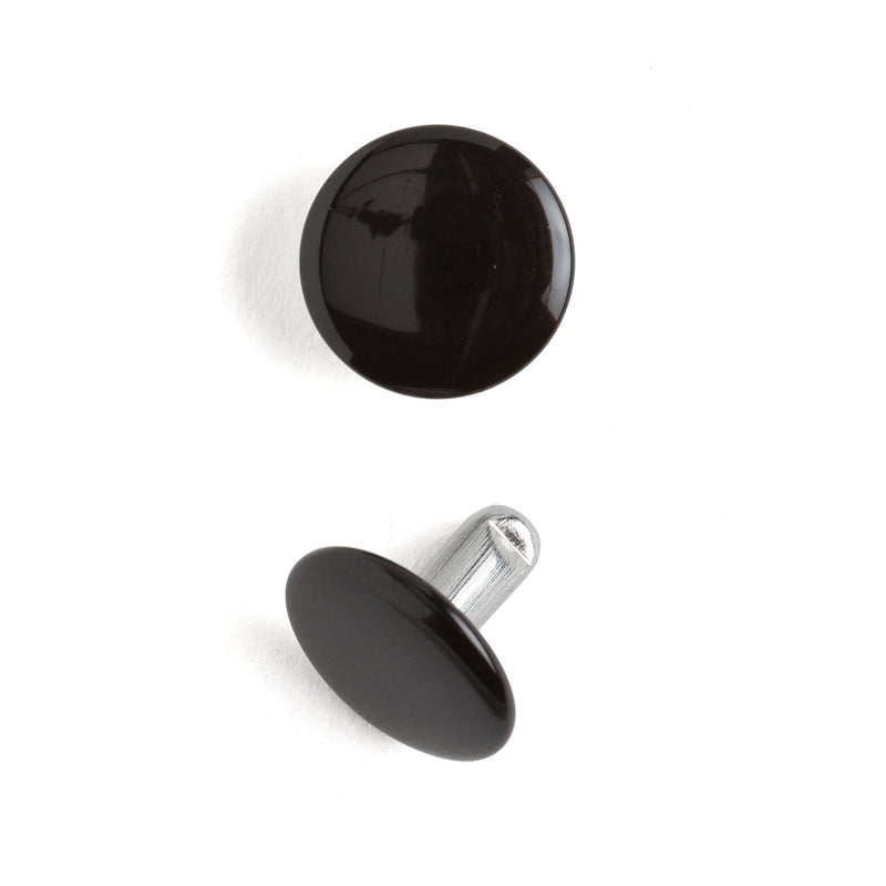 Wide Double Cap Rivets 100 Pack